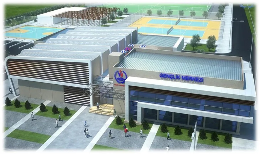 Akhisar Gençlik Merkezi — proje görseli (Akhisar Kaymakamlığı)