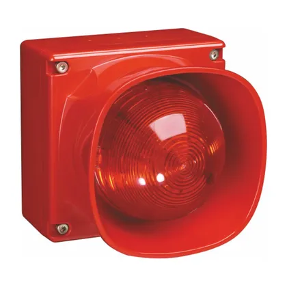 Cooper CASB383WP — Cooper CASB383WP Adreslenebilir LED Duvar Siren Flaşörü (Dış Ortam)