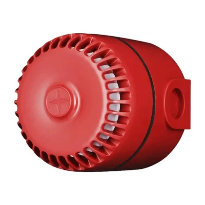Cooper ROLP — Cooper Fulleon RoLP ROLP/RL/R/D Konvansiyonel Yangın Sireni (Derin Taban, Kırmızı)