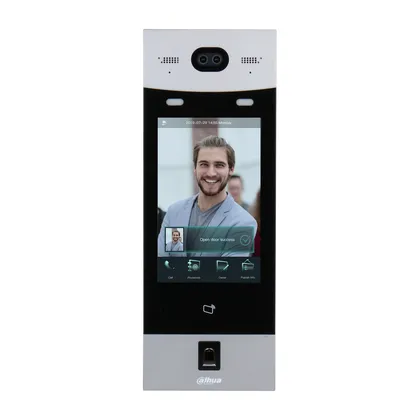 Dahua VTO9541D-S3 — Parmak İzli ve Yüz Tanımalı Kapı İstasyonu