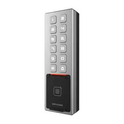 Hikvision DS-K1T805EBFWX — Parmak İzli ve EM Kartlı Geçiş Kontrol Terminali