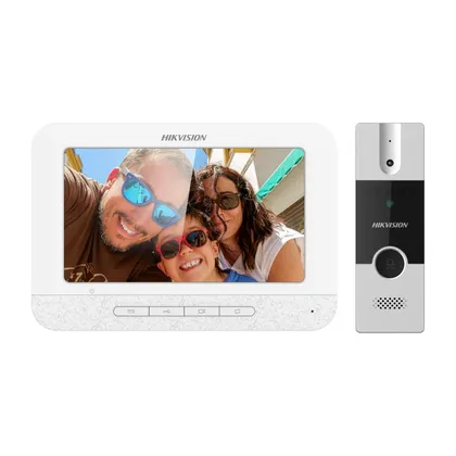 Hikvision DS-KIS202T — 4 Kablolu Analog İnterkom Seti
