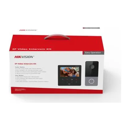 Hikvision DS-KIS606-P — IP Villa İnterkom Seti 4,3 inç