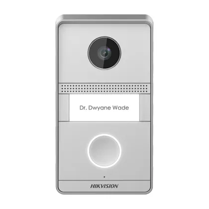 Hikvision DS-KV1101-ME2/Flush — Sıva Altı 2 Kablolu Villa Kapı İstasyonu