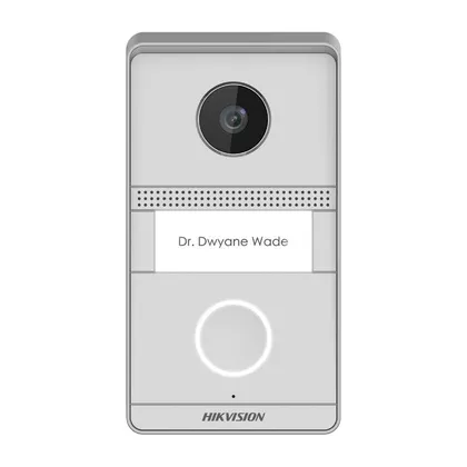Hikvision DS-KV1101-ME2/Surface — Sıva Üstü 2 Kablolu Villa Kapı İstasyonu