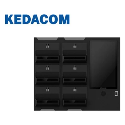 KEDACOM ZCS-KDCA3 — 6 Yuvalı Yaka Kamerası Şarj ve Veri Aktarım İstasyonu