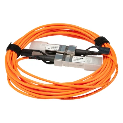 MikroTik S+AO0005 — SFP+ Aktif Optik Kablo (AOC), 10G ve 5 m