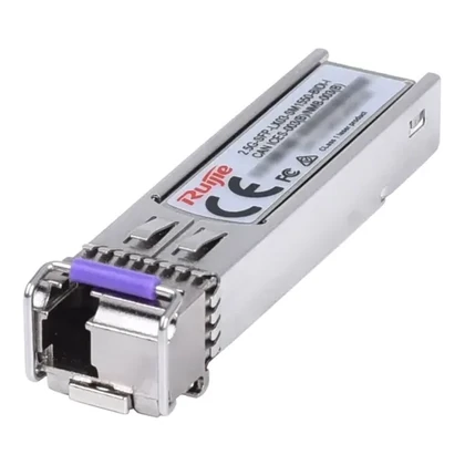 Reyee 2.5G-SFP-LX03-SM1550-BIDI-I — 2.5G BiDi SFP Modülü, 1550 nm TX / 1310 nm RX, 3 km, DOM, Simplex LC, Tek Mod