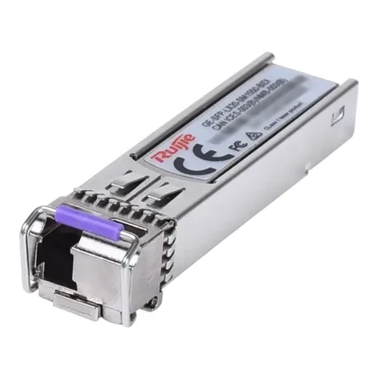 Reyee GE-SFP-LX20-SM1550-BIDI — 1000BASE-LX BiDi SFP Modülü, 1550 nm TX / 1310 nm RX, 20 km, DDM, Simplex LC, Tek Mod