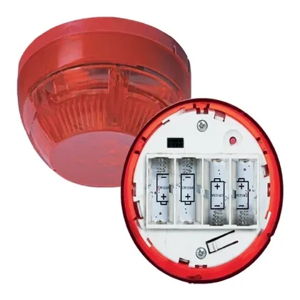 Teknim TWS-1815 — Kablosuz Flaşörlü Yangın Alarm Sireni
