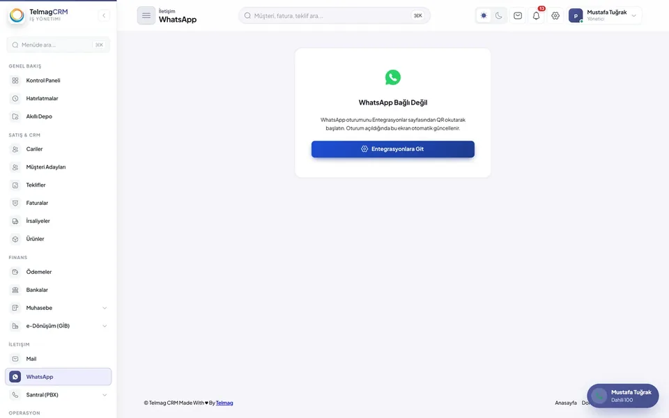 WhatsApp ekranı