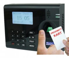 Magic Pass 15 500 ID Parmak İzli ve Proximit Kartlı Personel Takip Okuyucusu